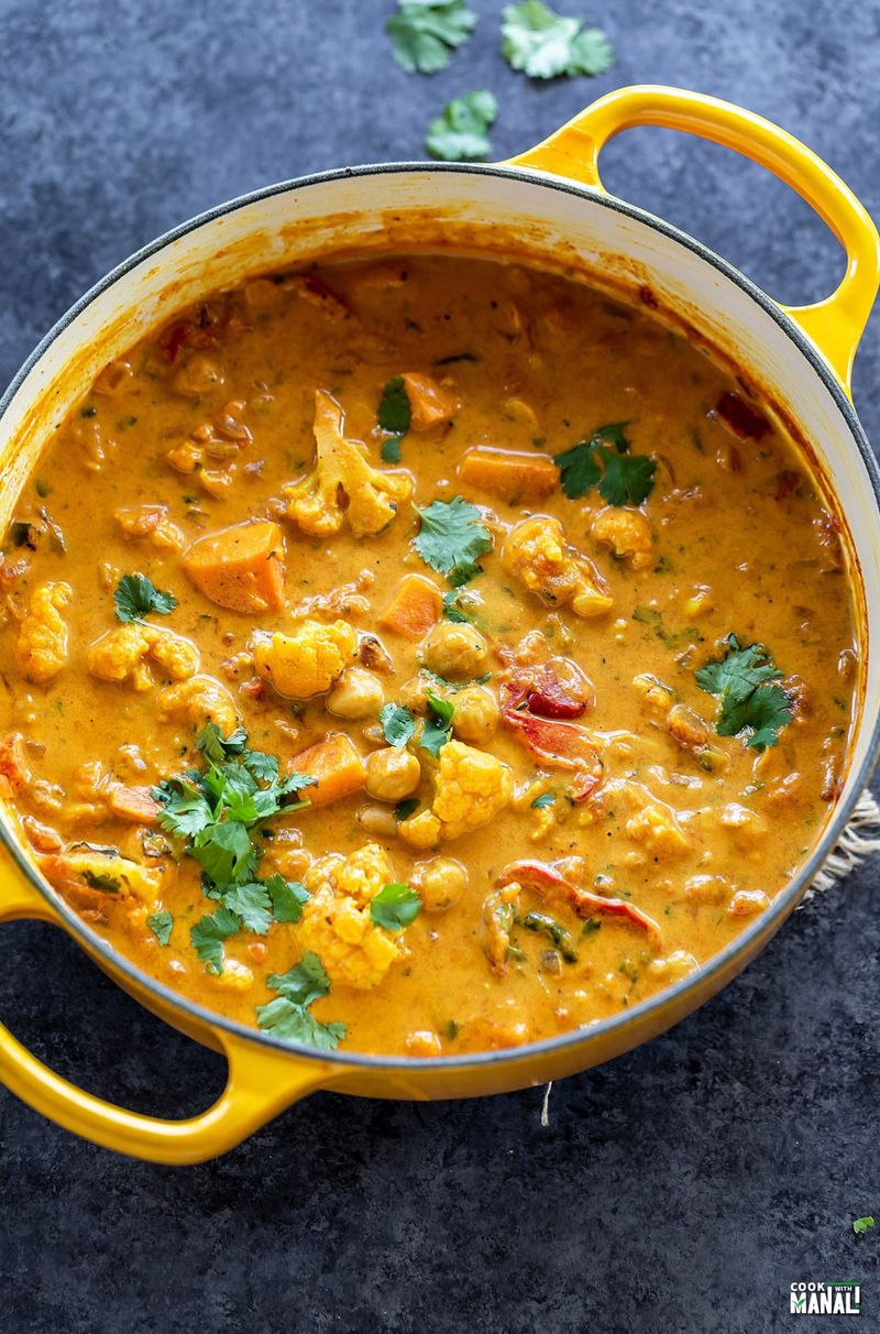 Turmeric Vegetable Curry