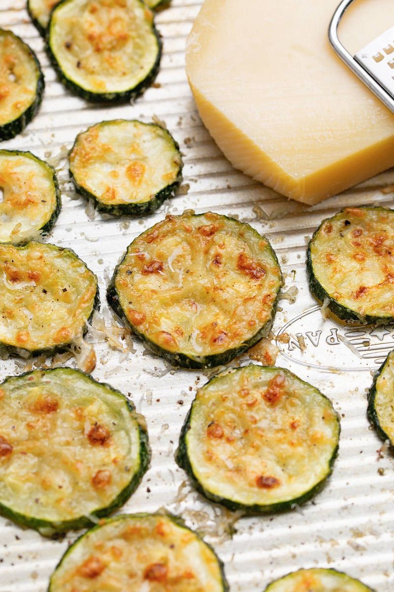 Parmesan Zucchini Rounds