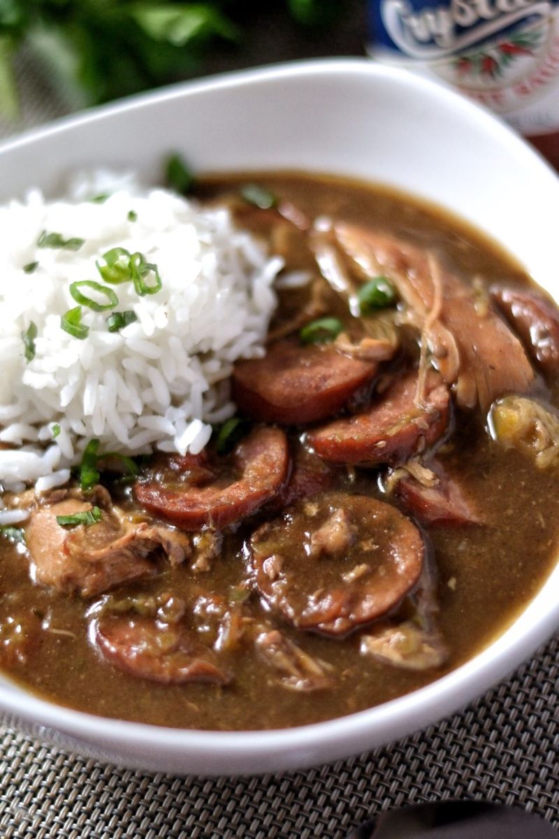 Cajun Chicken And Sausage Gumbo