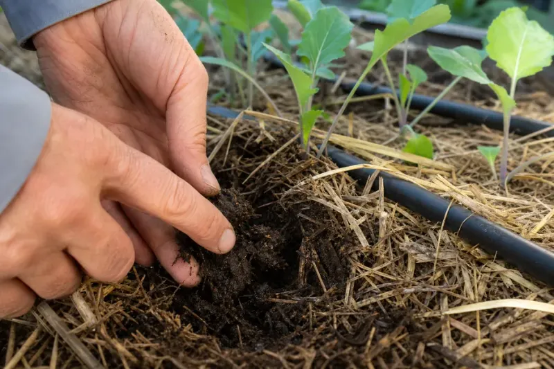 Check the soil before you reach for the hose