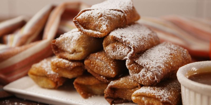 Pumpkin Pie Egg Rolls