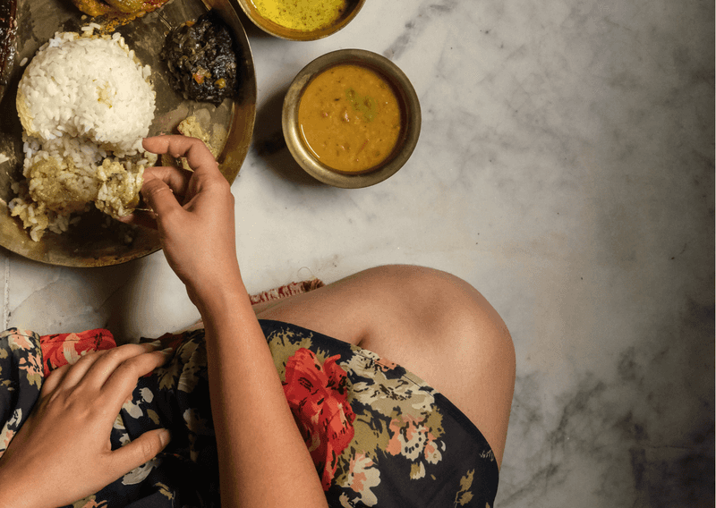 Refusing food too directly