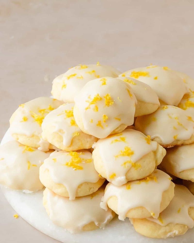 Lemon ricotta cookies