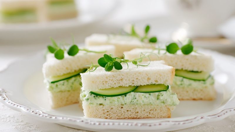 Benedictine Finger Sandwiches
