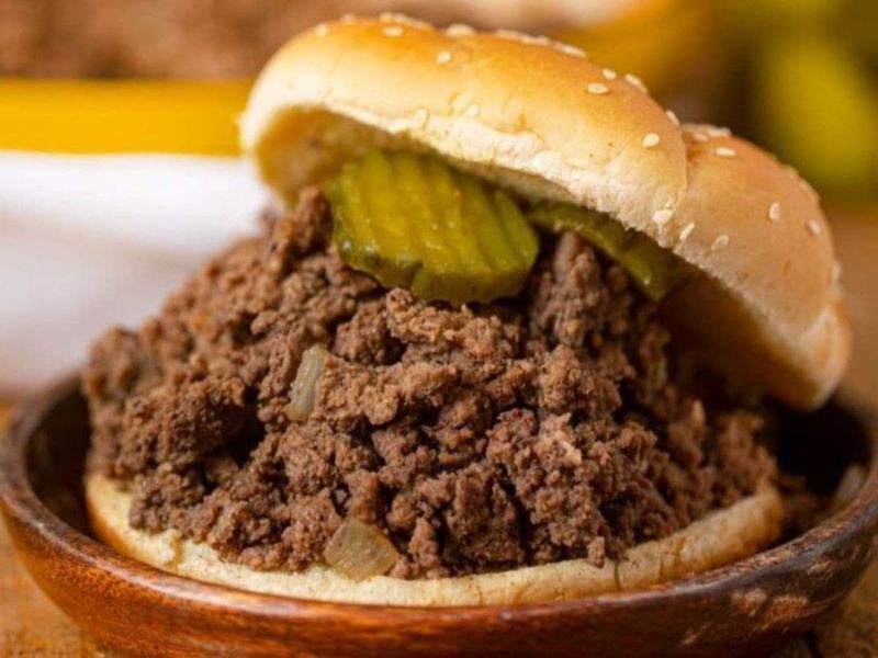 Loose Meat Tavern Sandwich (Iowa)