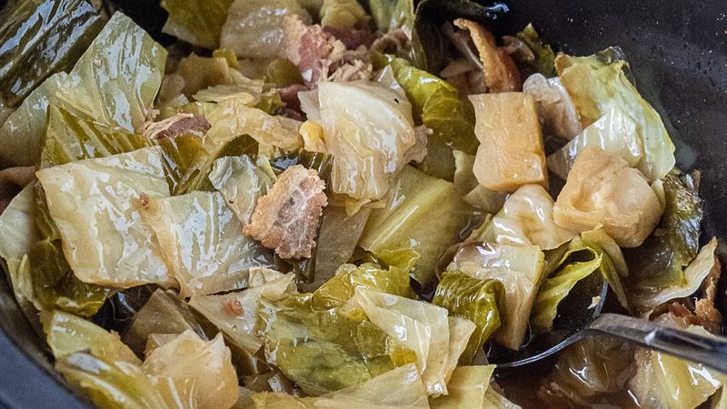 Letting the sulfur smell take over