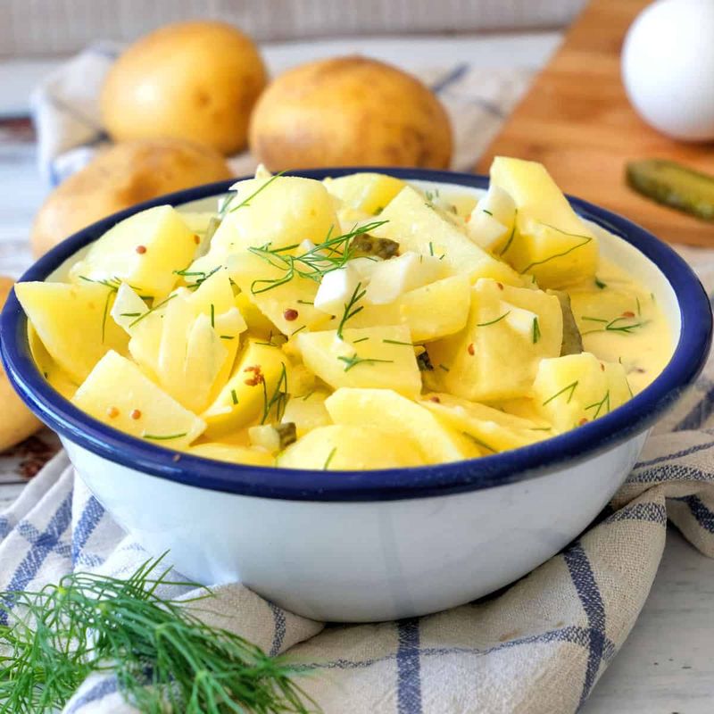Potato Salad With Apple