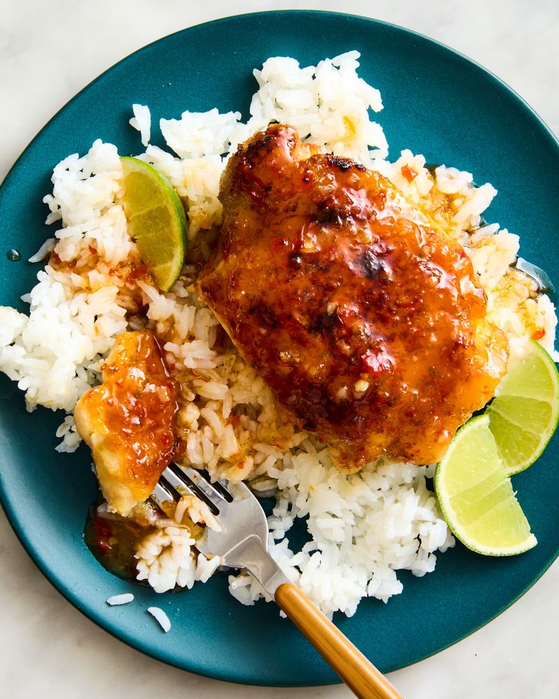 Sweet Chili Chicken Thighs