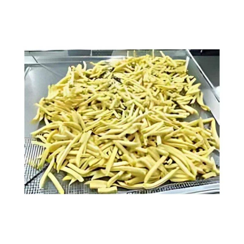 Fries that look pale, limp, or greasy