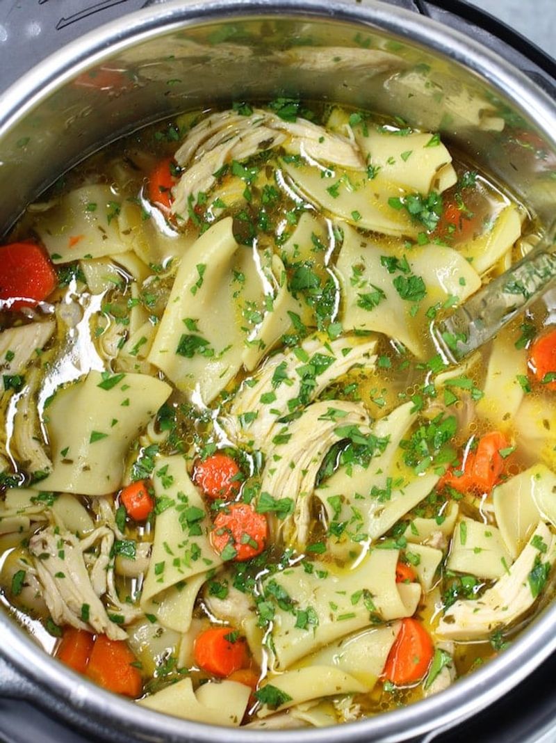 Instant Pot Chicken Noodle Soup