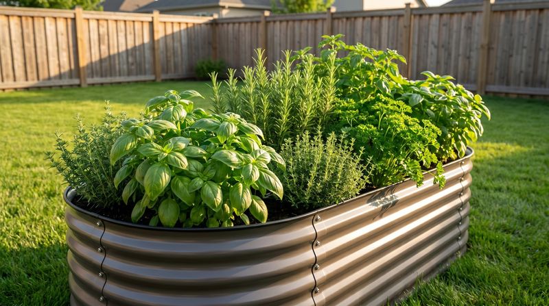 Growing herbs does not disinfect a yard