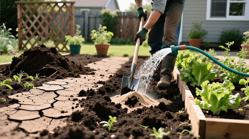 Amend Heavy Clay Soils