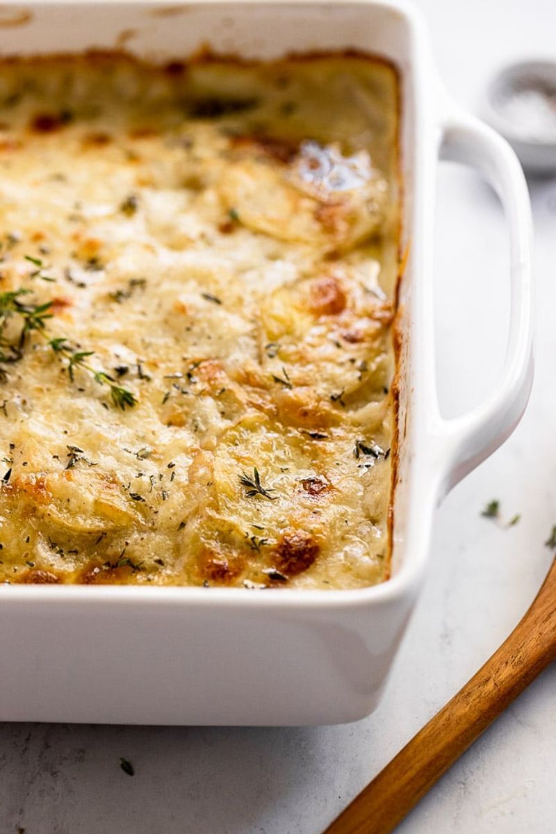Scalloped Potatoes With Gruyère