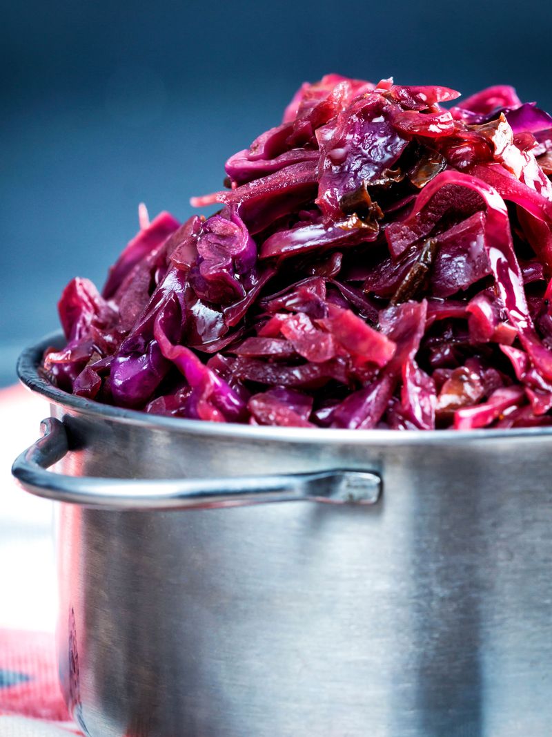 Braised Red Cabbage with Wine