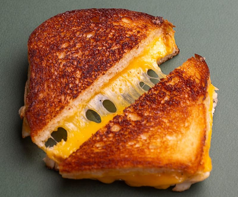 Create a Crispy Grilled Cheese Sandwich