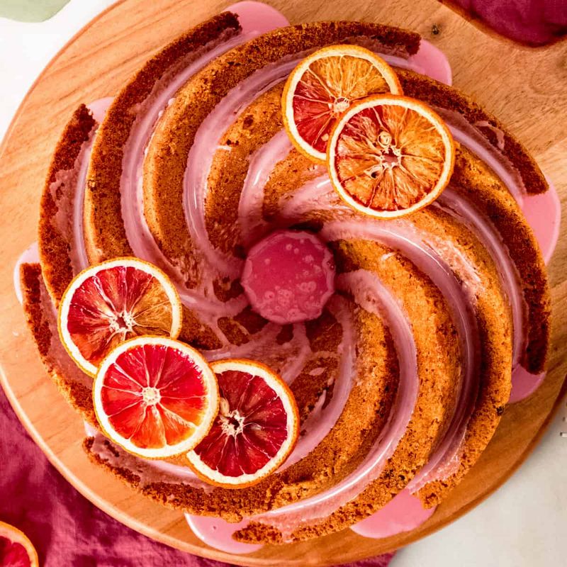 Blood Orange Olive Oil Cake