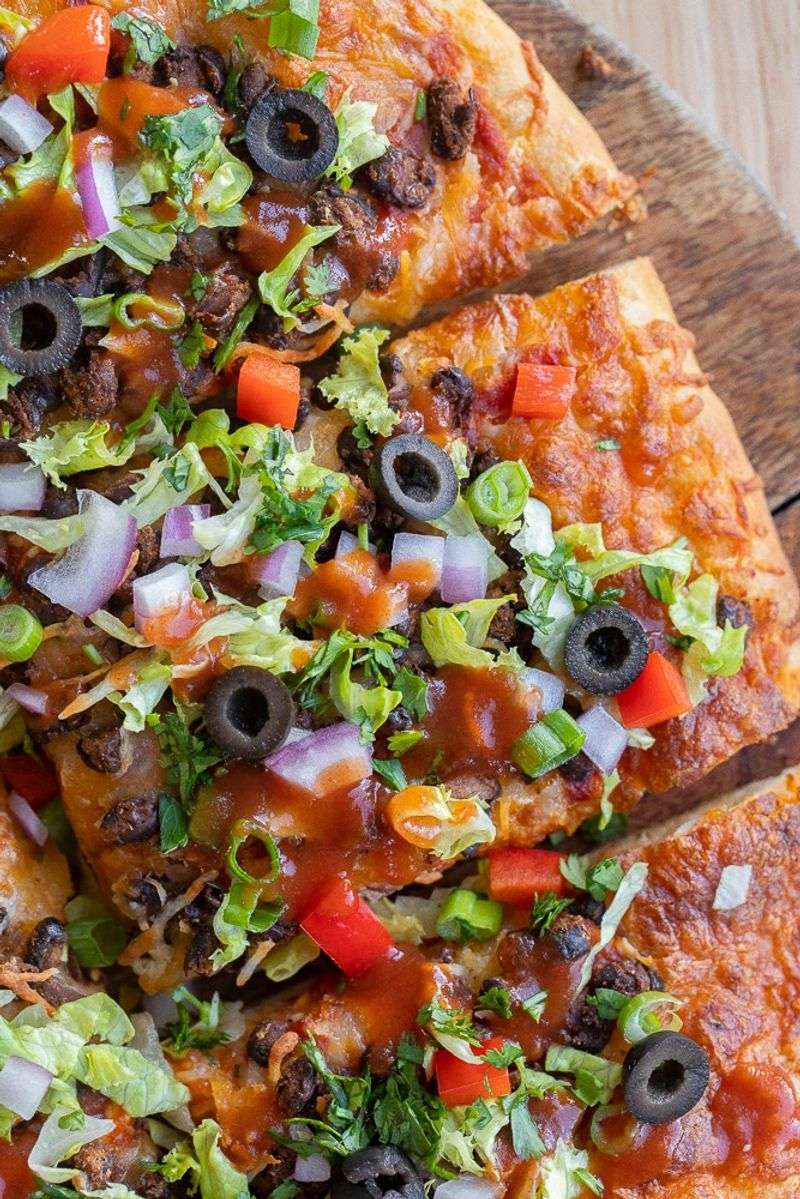 Black Bean Flatbread Pizzas