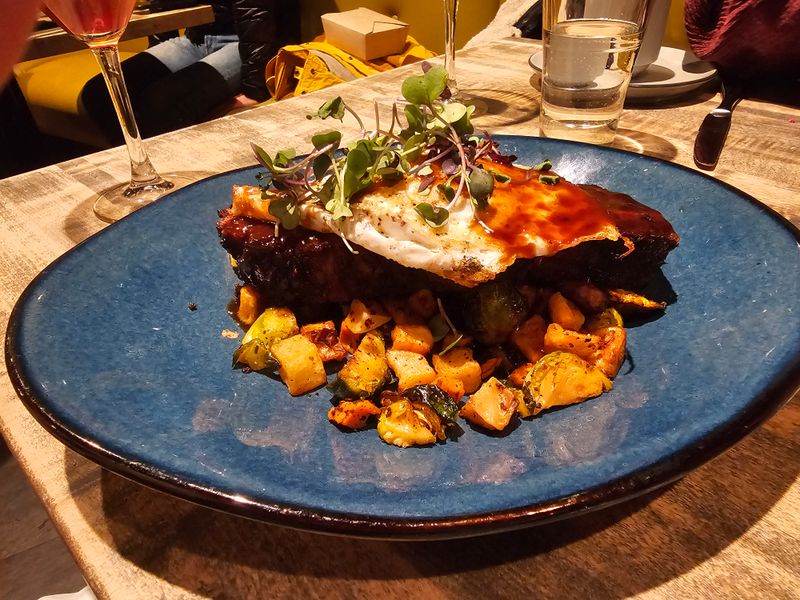 Wyoming: The Granary Restaurant - Bison Short Rib Pappardelle