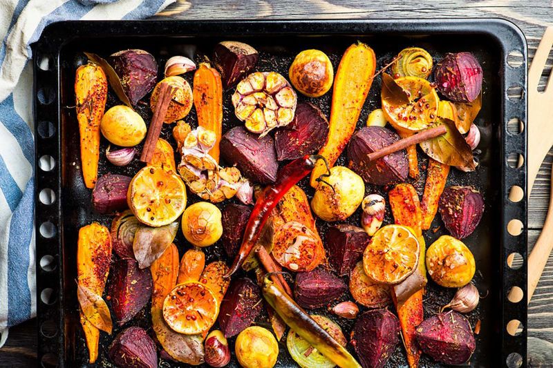 Roasted vegetables