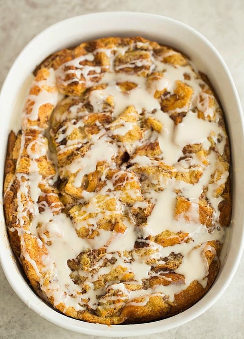Cinnamon Roll Bread Pudding