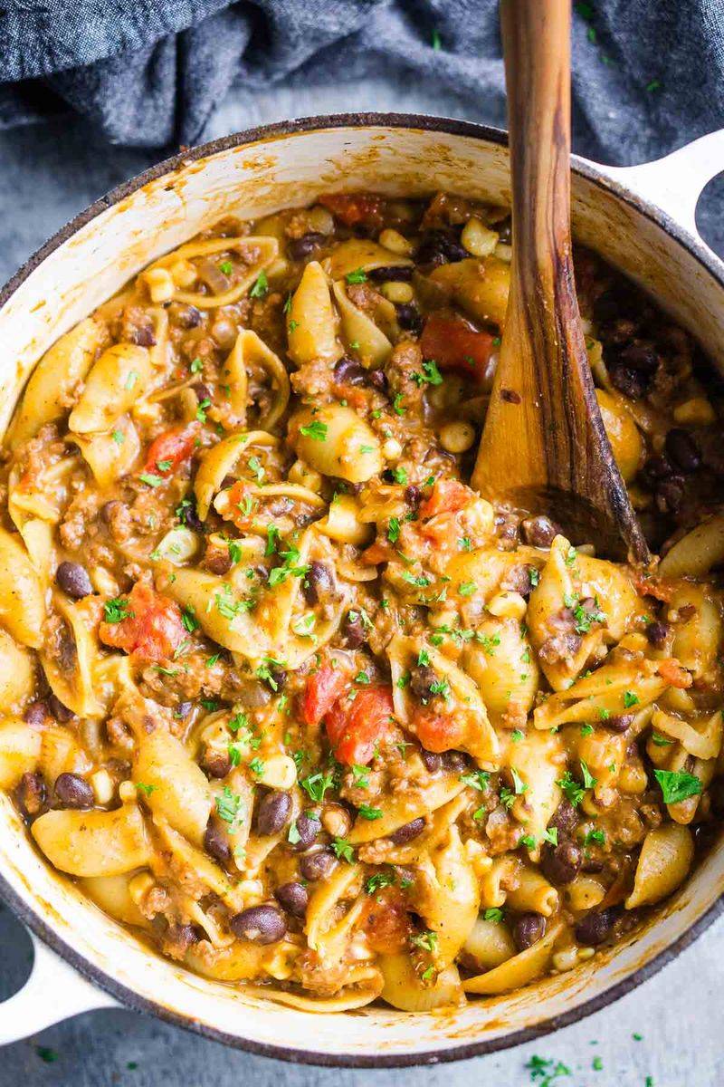 Tex-Mex Taco Pasta