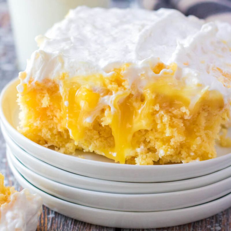 Pineapple Pudding Cake