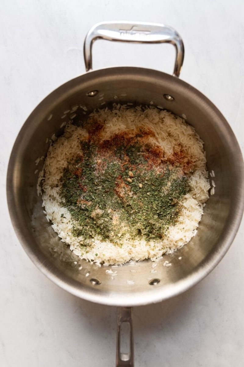 Season with Spices and Dried Herbs