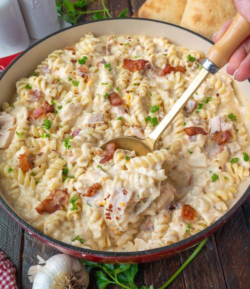 Chicken Bacon Ranch Pasta