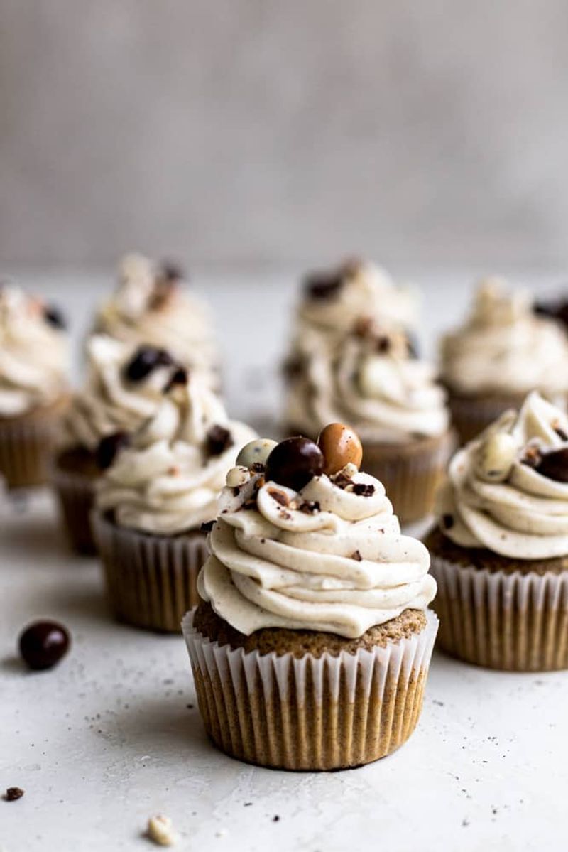 Fluffy Coffee Cupcakes