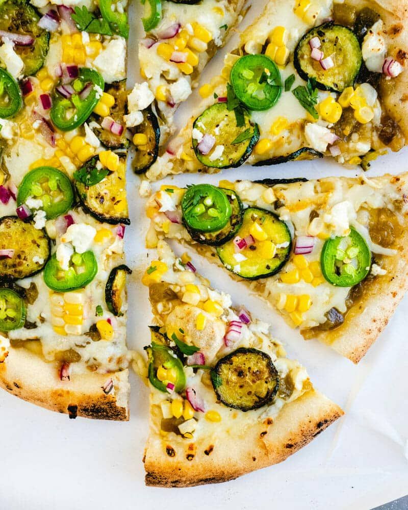 Corn And Jalapeño Pizza