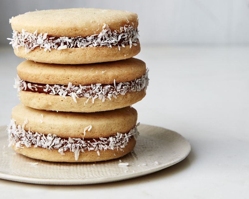 Dulce de leche sandwich cookies (favorite)