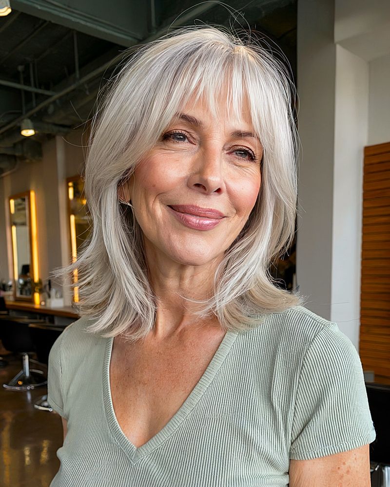 Soft Shag with Wispy Fringe