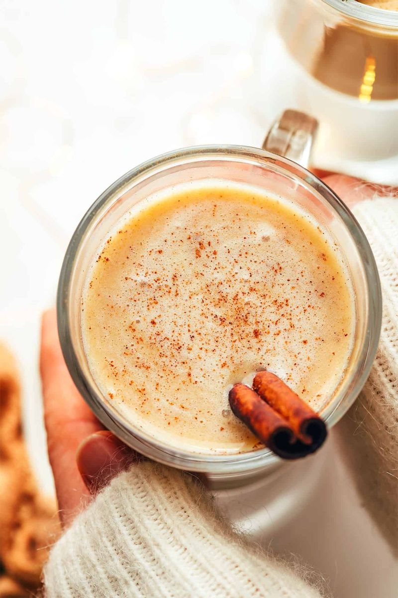 Hot buttered rum (for adults)