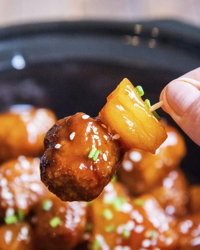 Hawaiian Meatballs