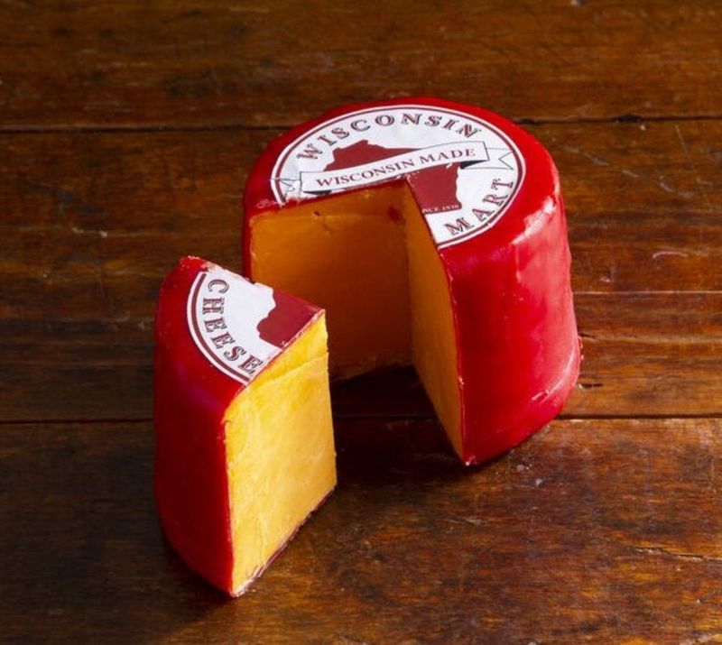 Hard Cheese Encased in Wax
