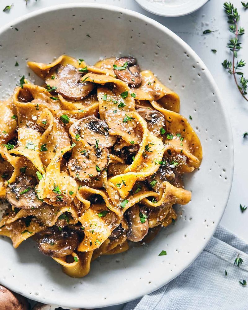 Mushroom Stroganoff