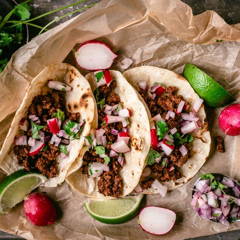 Venison Tacos With Charred Salsa