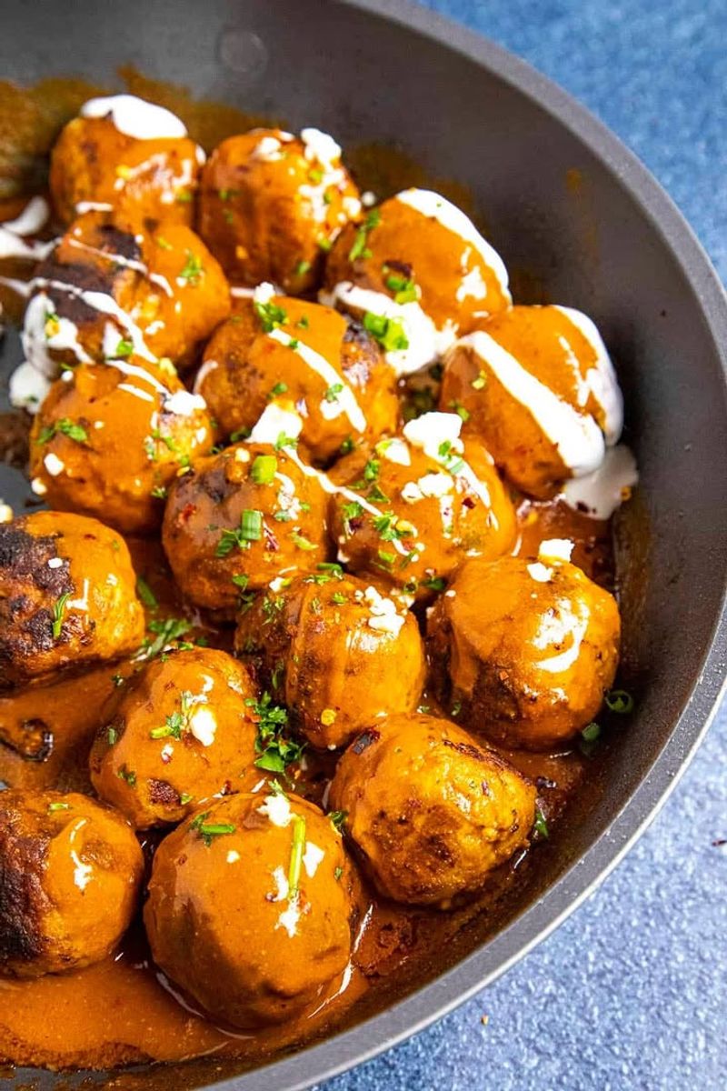 Buffalo Chicken Meatballs