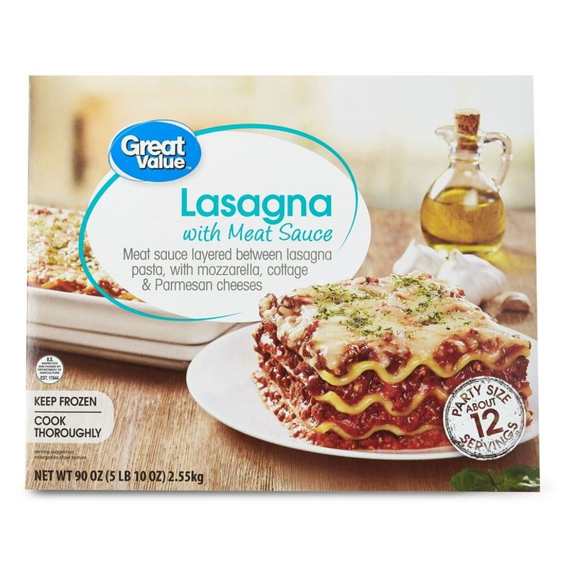 Great Value Meat Lasagna