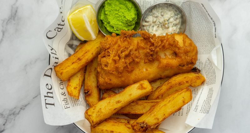 United Kingdom: Fish and chips