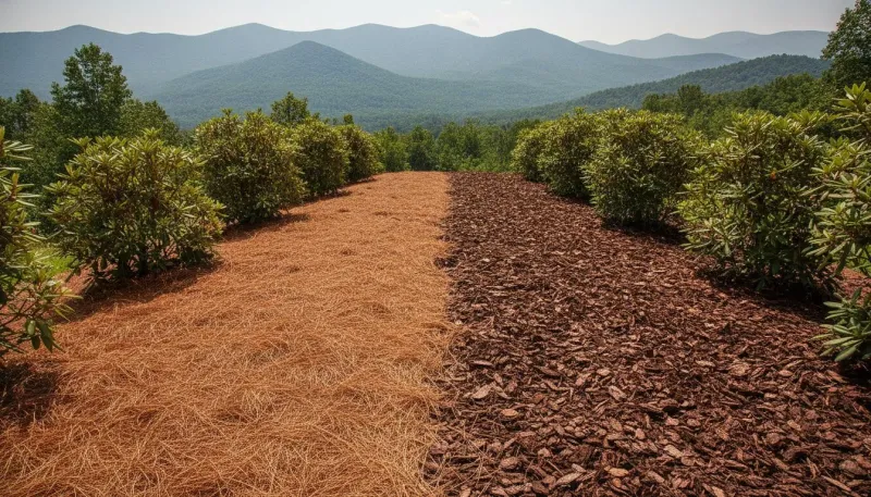 Choose an organic top layer that fits the site