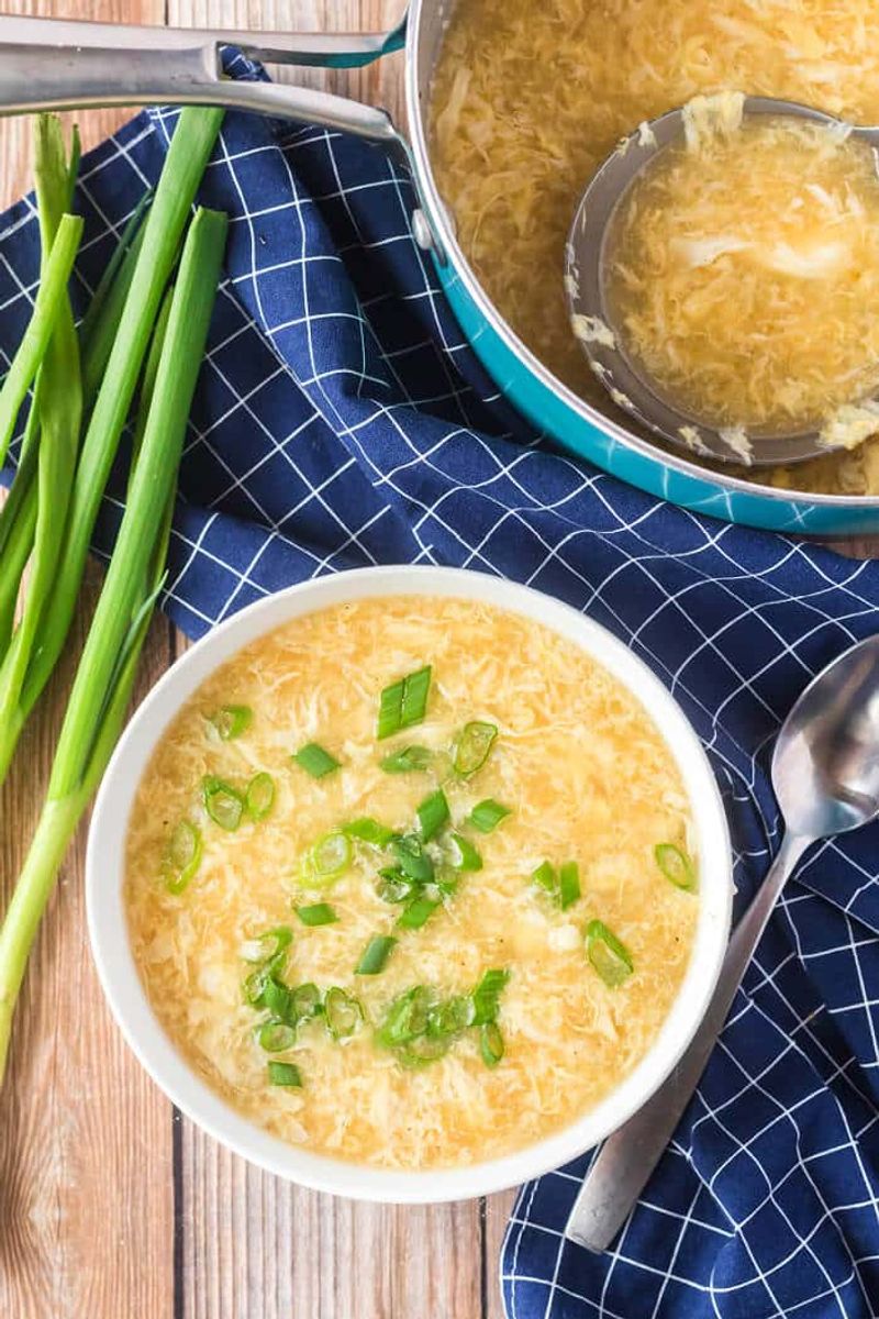 Scallion Egg Drop Soup