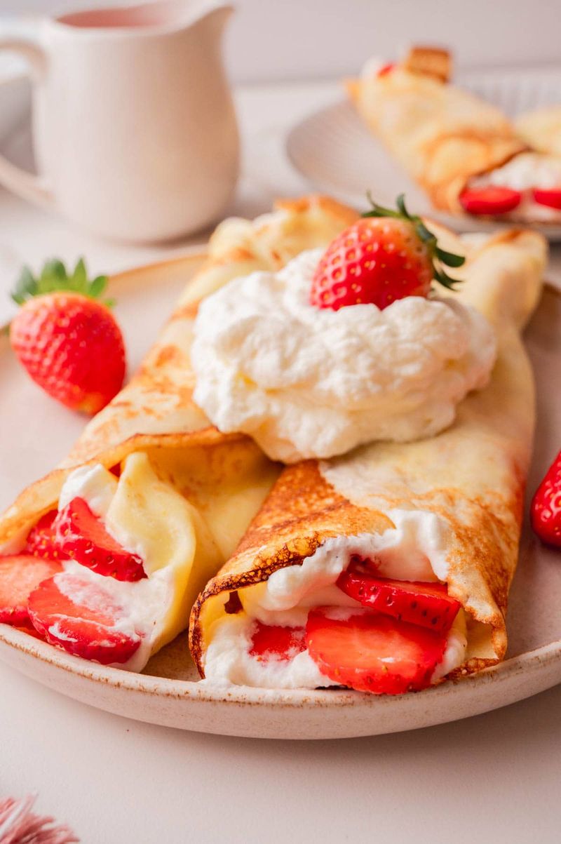 Strawberry Crepes
