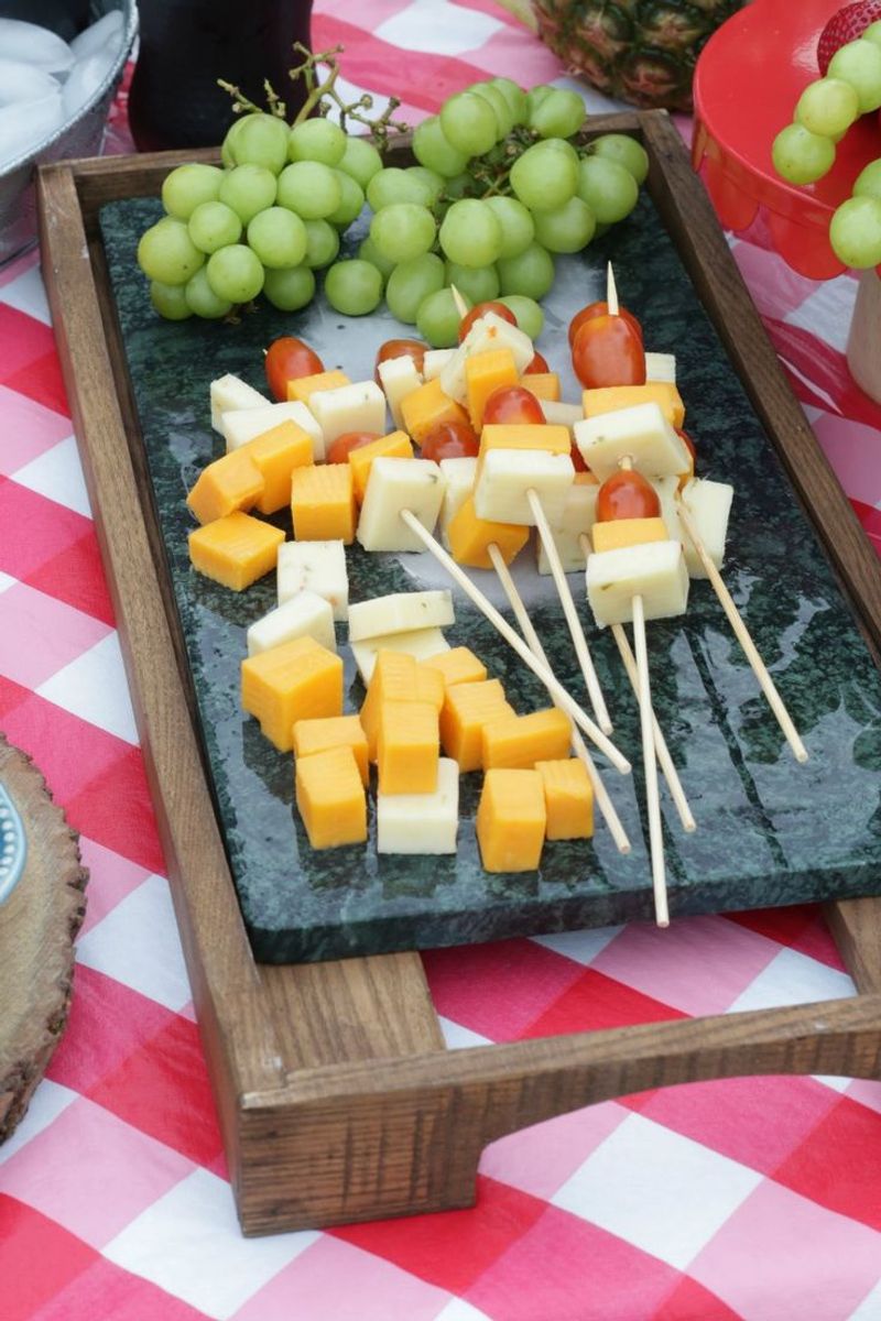Cheese Cubes and Sticks