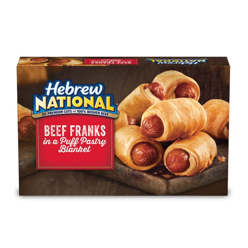 Hebrew National Beef Franks in a Puff Pastry Blanket