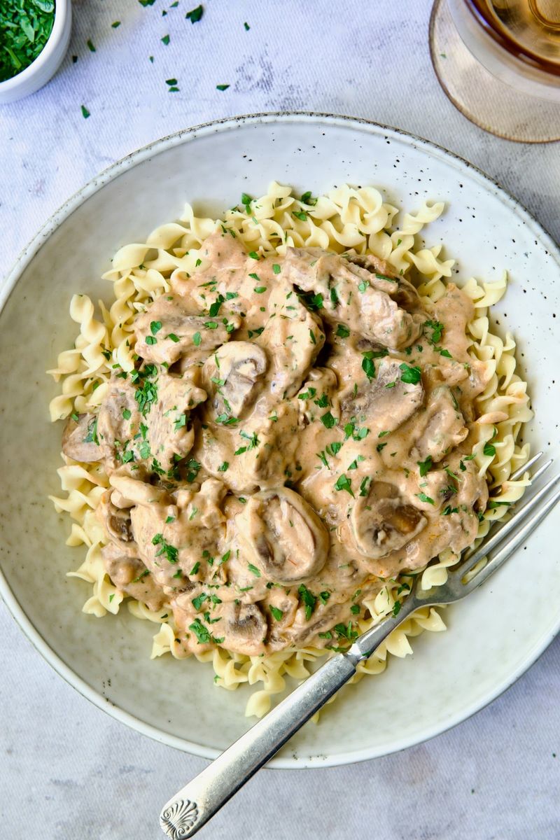 Beef Stroganoff