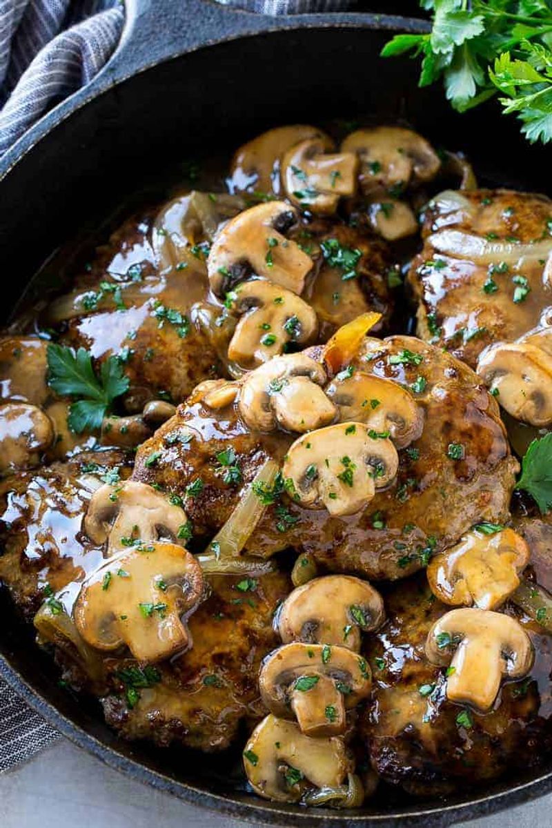 Salisbury Steak with Mushrooms