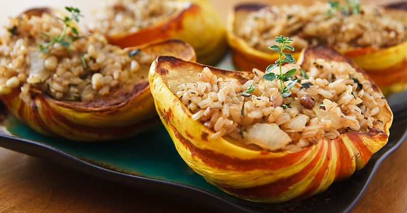 Sweet dumpling squash