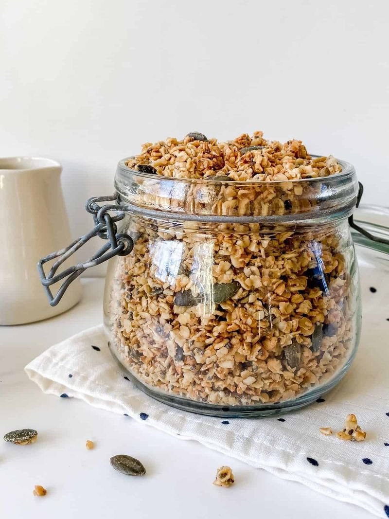 Homemade Chia Seed Granola