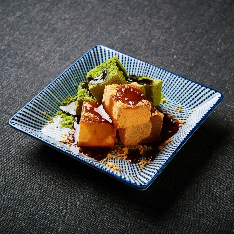 Mochi and chewy desserts